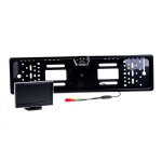 Cam�ra de recul avec cadre de plaque d'immatriculation ip67 - grand angle 170� et �cran 5'