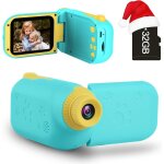 Cam�ra vid�o pour enfants - appareil photo num�rique cam�scope cadeaux d'anniversaire pour filles gar�ons ...