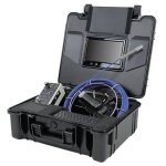 Cam�ra d'inspection de canalisations de 30 m avec mallette de transport et �cran lcd 9  - wa2