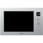 Candy ca38fl7nwxw acier inoxydable micro - ondes grill int�gr� 25 l 850 w
