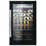 Candy - cave a vin service monozone - 50 cm classe g / / 39 db(a) 121 l - 41 bou cwc154eel / nf