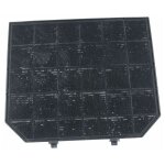 Candy, hoover - filtre charbon actif 256x215 mm (49036641, 49045537) hotte candy