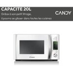 Candy - micro - ondes pose libre 20l 700w 43. 6cm, auc8016361919099
