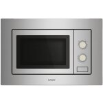 Candy mig1730mxit acier inoxydable micro - onde simple int�gr� 17 l 1000 w