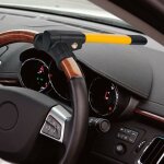 Canne antivol voiture - antivol de volant de voiture, bloque volant voiture, canne bloque volant voiture, ...