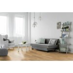 Woodflooring - cannes bis - parquet chene contrecolle chene brosse verni naturel rustique 14 / 2, 5x180x1092mm ...