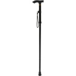 Canne de randonn�e pliable en alliage d'aluminium anti - d�rapante l�ger 4 sections r�glable pour randonn�e ...
