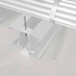 Cantilever lourd - but�e amovible d'embase longueur 100 mm galva - manorga - zfbuteeembaseml01