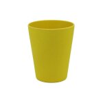 Verre en bambou - cao - jaune