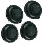Caoutchouc support de grille (par 4) (c00382262, c00525217) four, cuisinire ariston hotpoint, bauknecht, ...