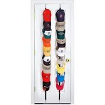 Cap rack 2 packs - peut contenir jusqu' 16 casquettes pour chapeaux de baseball, casquettes de balle ...