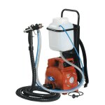 Rigo - compresseur professionnel pmr80 / 6 pour peinture au pistolet, 800 watts, complet. - salle de ...