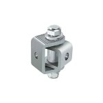 Capaldo - grande charni�re r�glable en acier pour portail avec �crou autobloquant a. 100