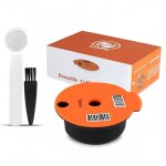 Capsules de caf� r�utilisables pour tassimo, dosettes filtrantes rechargeables de 60 ml pour machine ...