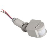 Capteur de mouvement d�tecteur interrupteur t�te infrarouge gris pour led pour abs 90 250v 180 degr�s ...