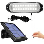 Capteur mouvement solaire lumire 20 leds lumire solaire sparable avec ligne 5 m extrieure intrieure ...