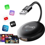 Car tv mate, adaptateur carplay sans fil avec multim�dia hdml pour conversion de carplay c�bl� en sans ...