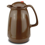 Carafe en plastique thermique brillante neuve. l 1, 0 rotpunkt