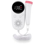 Cardiofr�quencem�tre f?tal, moniteur de mouvements f?taux, enregistreur portable � �cran lcd, cardiofr�quencem ...