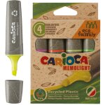Carioca ecofamily - surligneurs 4 couleurs, 73 % recyclés Carioca ecofamily - surligneurs 4 couleurs, 73 % recyclés