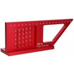 Carpentry square, 0, 2 mm de prcision angle en alliage d'aluminium rgle carre, jauge de rgle de traage ...