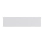 Carreau m�tro plat blanc mat 10x30 cm - boite de 1. 02m�