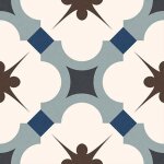 Carrelage ancien en gr�s c�rame bleu 16. 5x16. 5 cm ? finition mate ? surface 0. 55 m� ? compatible chauffage ...