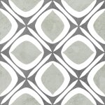 Carrelage carreaux de ciment capital noir budapest 15x15 cm