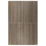 Carrelage imitation bois noyer caf� mosa�que mosaique 30x44 cm