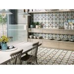 Carrelage imitation carreaux de ciment 20x20 three capitals praga (1m) - les carreaux de jean