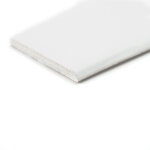 Carrelage mur ceramic connection white mate 8x60 cm