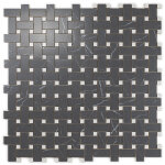 Carrelage mur ceramic connection white satin�e mesh 30x30 cm