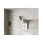 Carrelage mural faence effet carreau metro metro 15x7, 5 cm blanc - brillant / poli - bote de 0. 50 ...