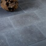 Carrelage effet pierre naturelle 60x40x2 cm ? couleur gris ? surface 0, 24 m� par dalle ? pour rev�tement ...