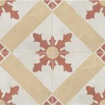 Carrelage sol / mur effet ciment vieilli 20x20 cm terra art cardinale t. c (vendu par boite de 1, 20m2) ...