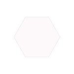 Carrelage tomette blanche 33x28. 5 opal blanc - 1m�