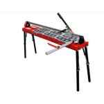 Heka - carrelette gigacut avec pieds - avec rail de guidage en mtal plat 15 x 40 mm
