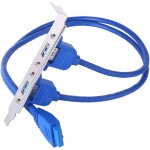 Carte mere de cable de support pci a double port usb 3. 0 a l'arriere du boitier de l'ordinateur adaptateur ...