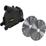 Fartools - kit de rainurage bton  125mm pour meuleuse 115 / 125mm