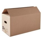 Carton ondul� 54 l, l. 60 cm x h. 30 cm x p. 30 cm - sans marque