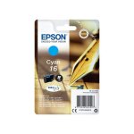 Cartouche d'encre 16 cyan - epson - workforce wf - 2510wf - jet d'encre - epson durabrite ultra