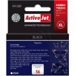 Cartouche d'encre activejet ah - 56r - hp 56 c6656a (premium, 25 ml, noir)