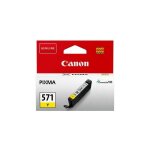 Cartouche imprimante canon cli 571 y - jaune