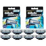 Cartouches de rasoir gillette mach3, 8 lames de rechange