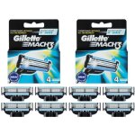 Cartouches de rasoir gillette mach3, 8 lames de rechange