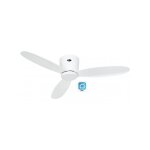 Casafan - ventilateur de plafond dc eco plano ii wifi we 132 cm