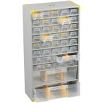 Casier m�tallique � tiroirs vario pro avec 36 tiroirs 300x140x565mm - sori - 465620