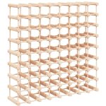 Casier range bouteilles étagère de rangement vin pour 72 bouteilles 90, 5 x 23 x 90, 5 cm en bois de ... Casier range bouteilles étagère de rangement vin pour 72 bouteilles 90, 5 x 23 x 90, 5 cm en bois de ...