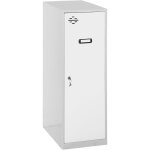 Casier vestiaire metallique petit, 915x300x500 mm, armoire metallique petit, comprend la cl�, gris / ...