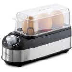 Caso e3 cuiseur � ?ufs inox design compact